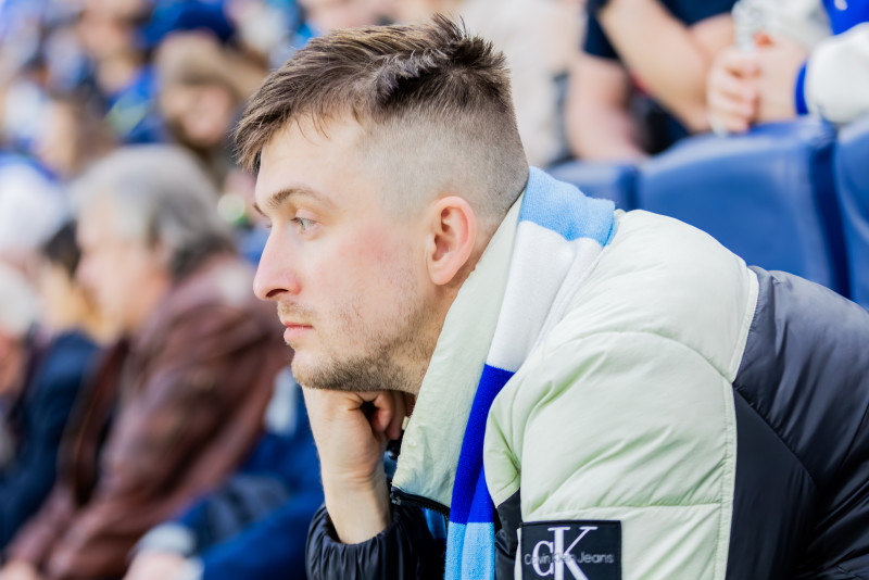 Болельщики на матче «Зенит» — «Динамо» (Махачкала)