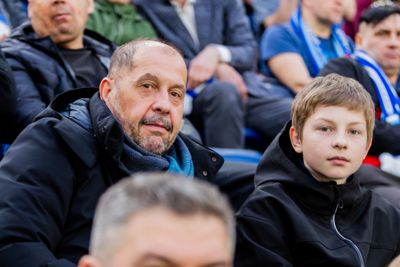 Болельщики на матче «Зенит» — «Динамо» (Махачкала)