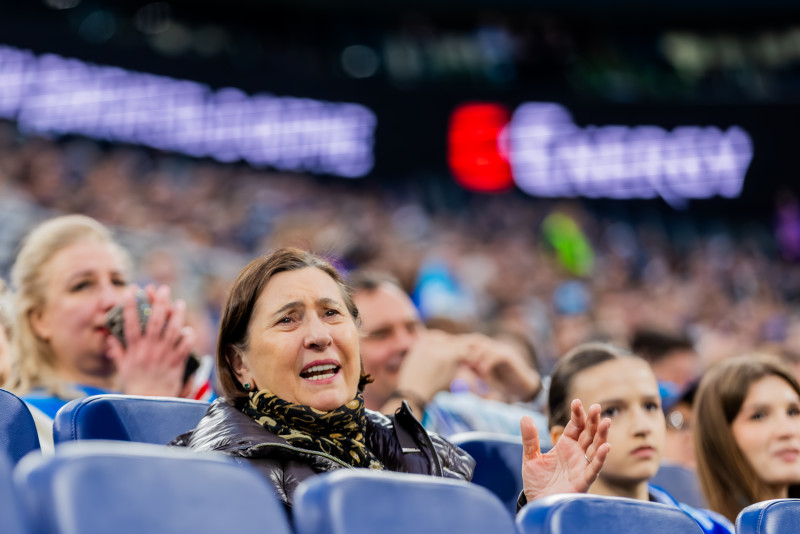 Болельщики на матче «Зенит» — «Динамо» (Махачкала)