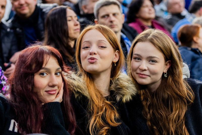 Болельщики на матче «Зенит» — «Динамо» (Махачкала)