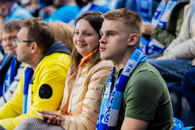 Болельщики на матче «Зенит» — «Динамо» (Махачкала)