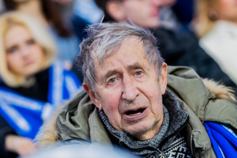 Болельщики на матче «Зенит» — «Динамо» (Махачкала)