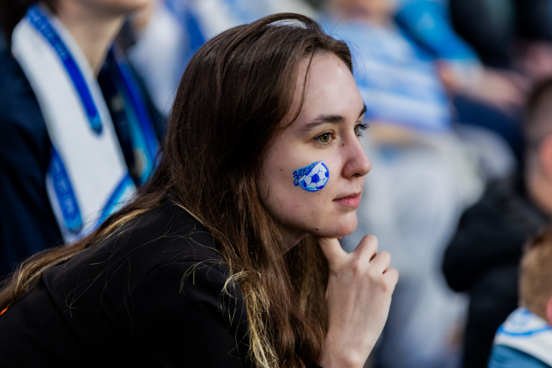 Болельщики на матче «Зенит» — «Динамо» (Махачкала)