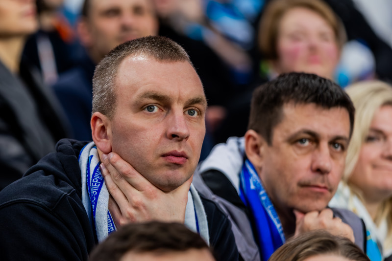 Болельщики на матче «Зенит» — «Динамо» (Махачкала)