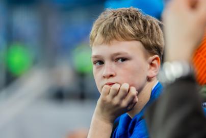 Болельщики на матче «Зенит» — «Динамо» (Махачкала)