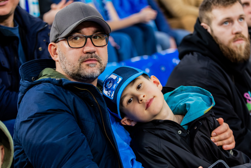 Болельщики на матче «Зенит» — «Динамо» (Махачкала)