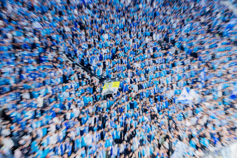 Болельщики на матче «Зенит» — «Динамо» (Махачкала)