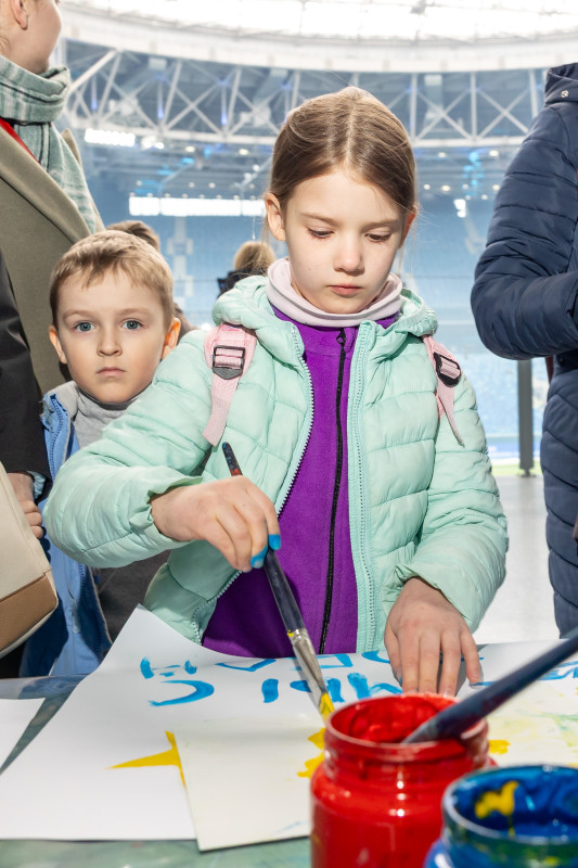 Фан-Променад перед матчем «Зенит» — «Крылья Советов»