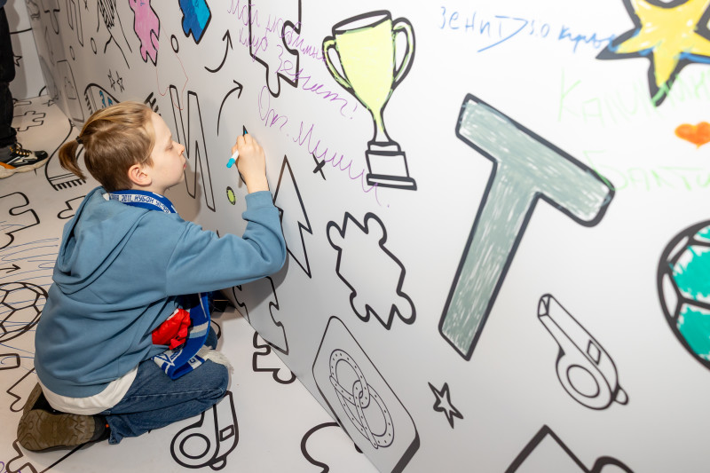 Фан-Променад перед матчем «Зенит» — «Крылья Советов»