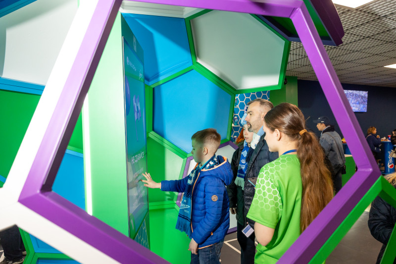 Фан-Променад перед матчем «Зенит» — «Крылья Советов»