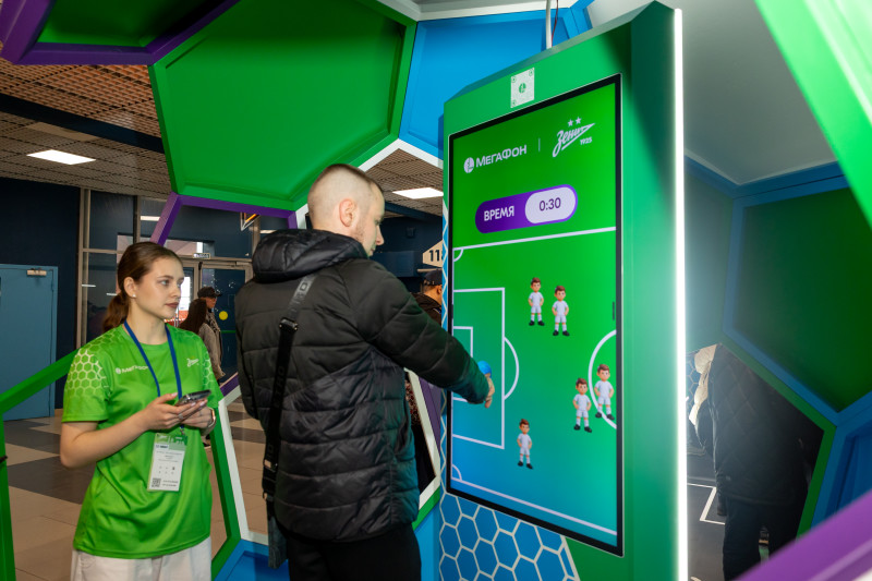 Фан-Променад перед матчем «Зенит» — «Крылья Советов»