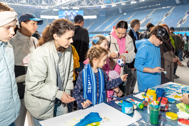 Фан-Променад перед матчем «Зенит» — «Крылья Советов»