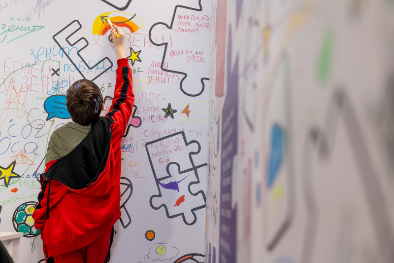 Фан-Променад перед матчем «Зенит» — «Крылья Советов»