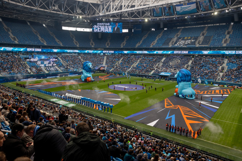 Фан-Променад перед матчем «Зенит» — «Крылья Советов»