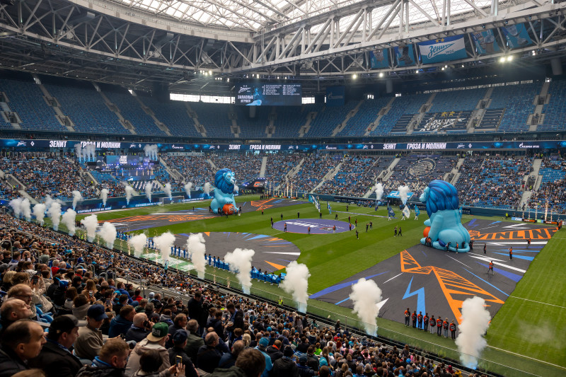 Фан-Променад перед матчем «Зенит» — «Крылья Советов»