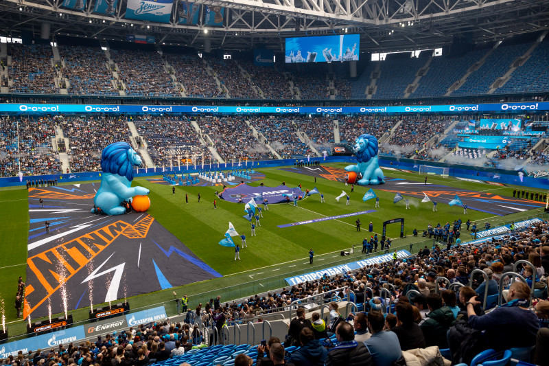 Фан-Променад перед матчем «Зенит» — «Крылья Советов»