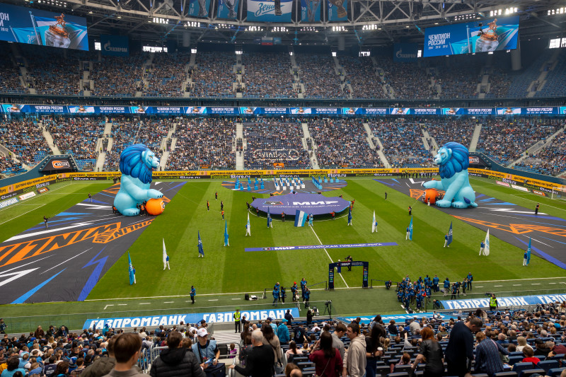 Фан-Променад перед матчем «Зенит» — «Крылья Советов»