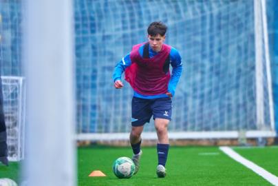 Тренировка «Зенита»-м перед матчем с «Акрон-Академия Коноплева»-м