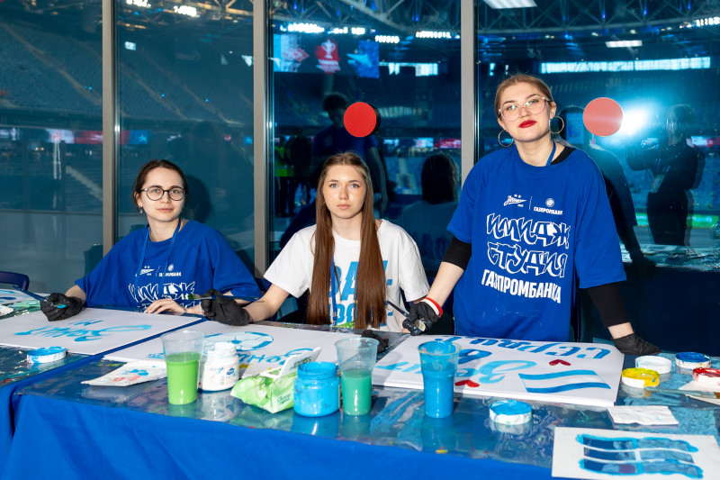 Фан-променад перед матчем «Зенит» — «Спартак»