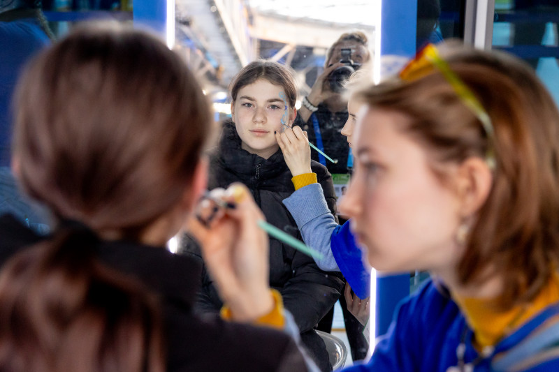 Фан-променад перед матчем «Зенит» — «Спартак»