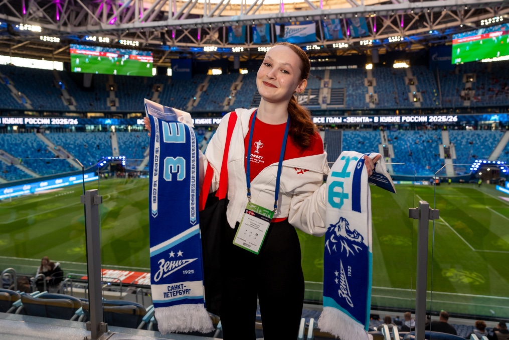 Фан-променад перед матчем «Зенит» — «Спартак»