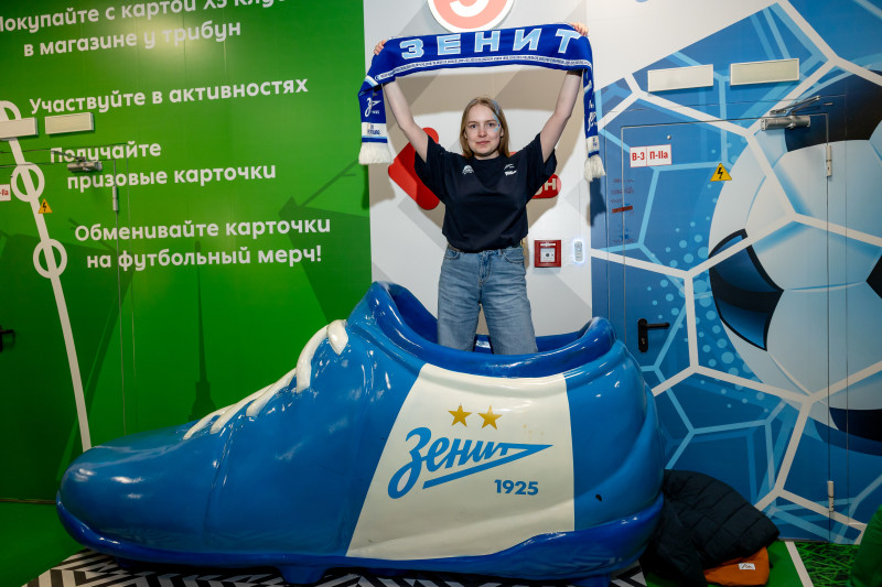 Фан-променад перед матчем «Зенит» — «Спартак»