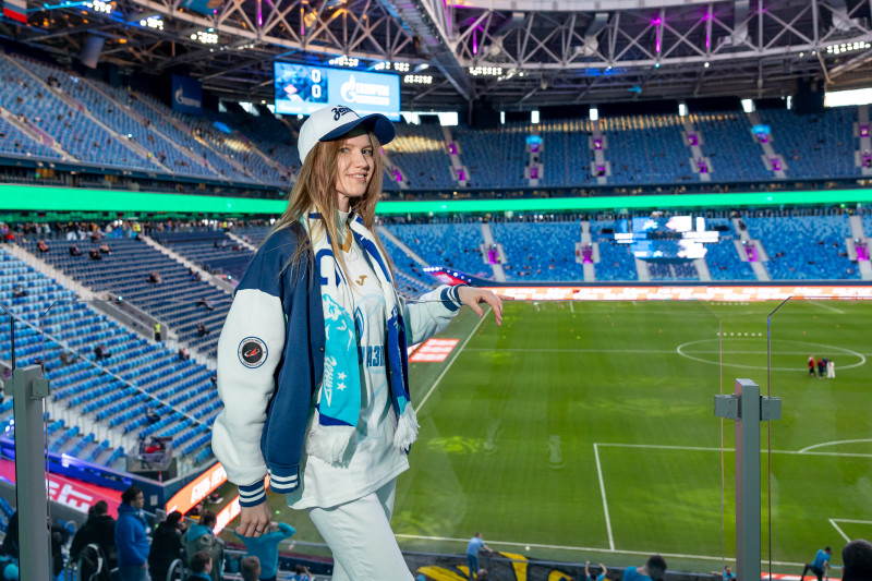 Фан-променад перед матчем «Зенит» — «Спартак»