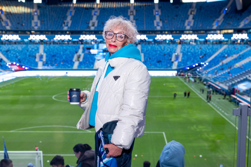 Фан-променад перед матчем «Зенит» — «Спартак»