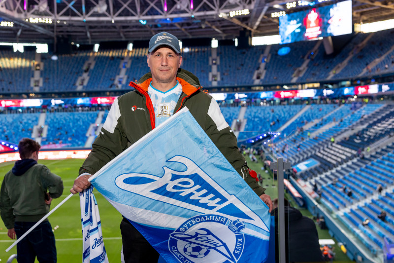 Фан-променад перед матчем «Зенит» — «Спартак»