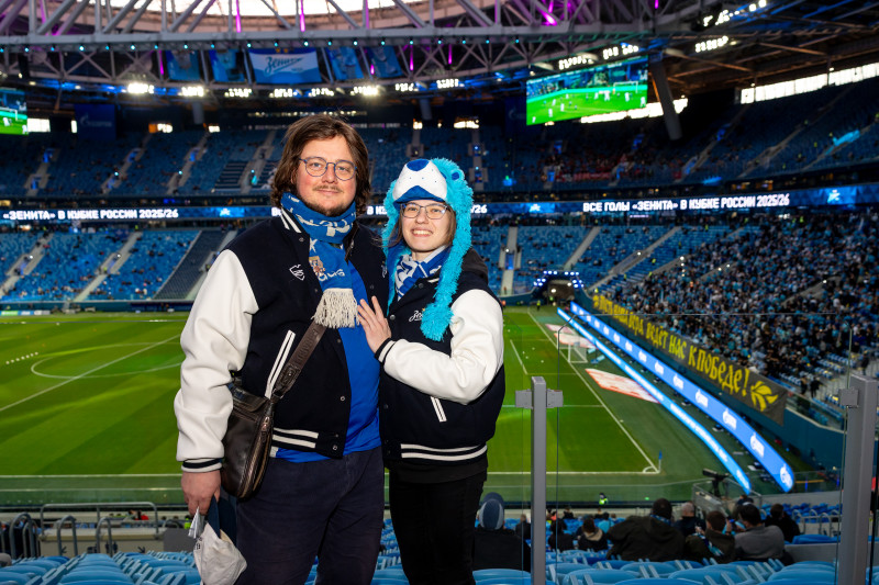 Фан-променад перед матчем «Зенит» — «Спартак»