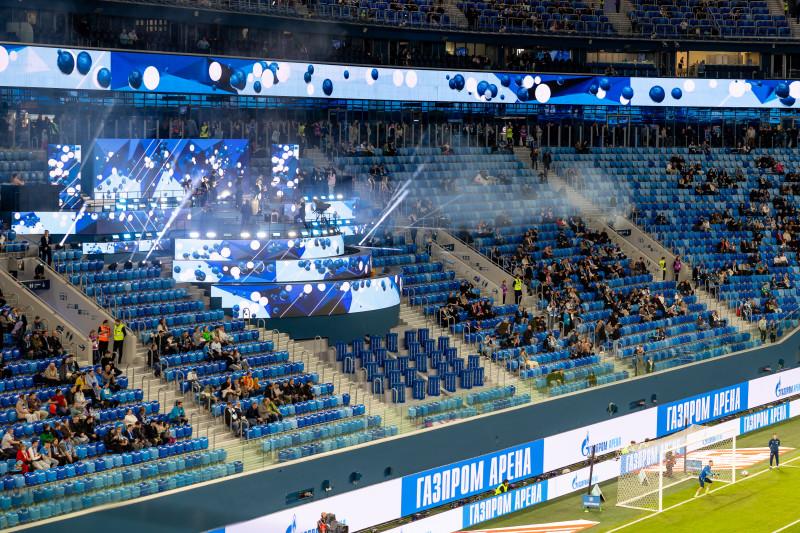 Фан-променад перед матчем «Зенит» — «Спартак»