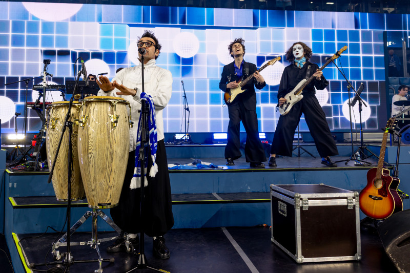 Фан-променад перед матчем «Зенит» — «Спартак»