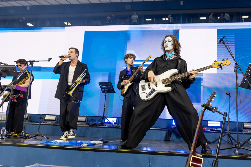 Фан-променад перед матчем «Зенит» — «Спартак»