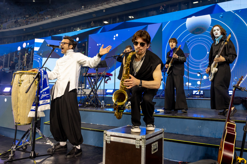 Фан-променад перед матчем «Зенит» — «Спартак»