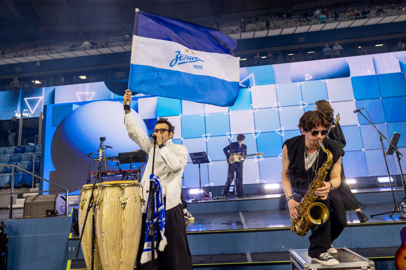 Фан-променад перед матчем «Зенит» — «Спартак»