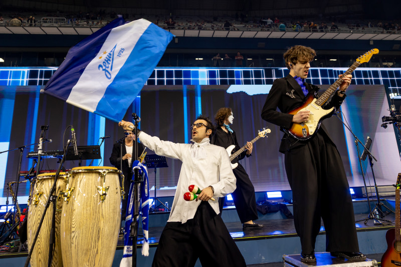 Фан-променад перед матчем «Зенит» — «Спартак»