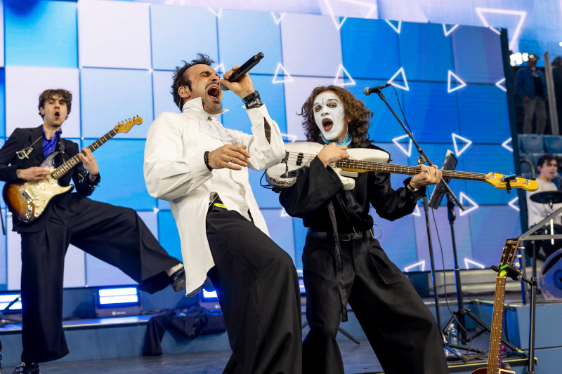 Фан-променад перед матчем «Зенит» — «Спартак»