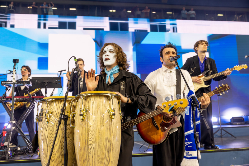 Фан-променад перед матчем «Зенит» — «Спартак»