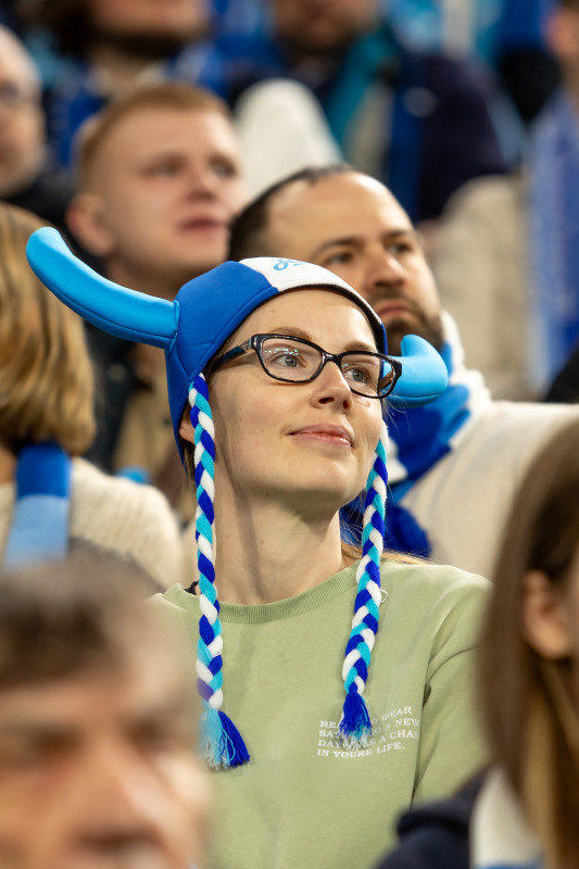 Болельщики на матче «Зенит» — «Спартак»