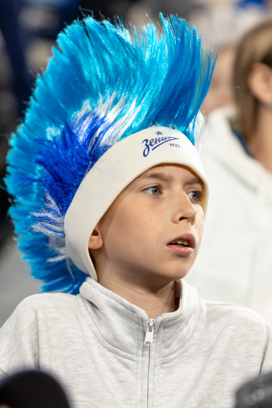 Болельщики на матче «Зенит» — «Спартак»