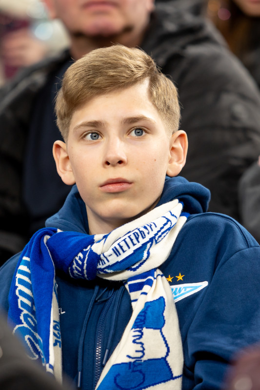 Болельщики на матче «Зенит» — «Спартак»