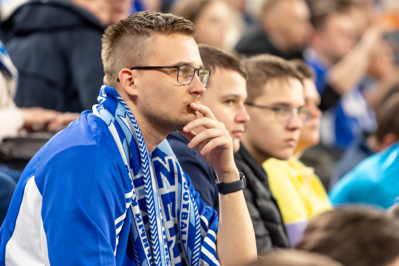 Болельщики на матче «Зенит» — «Спартак»