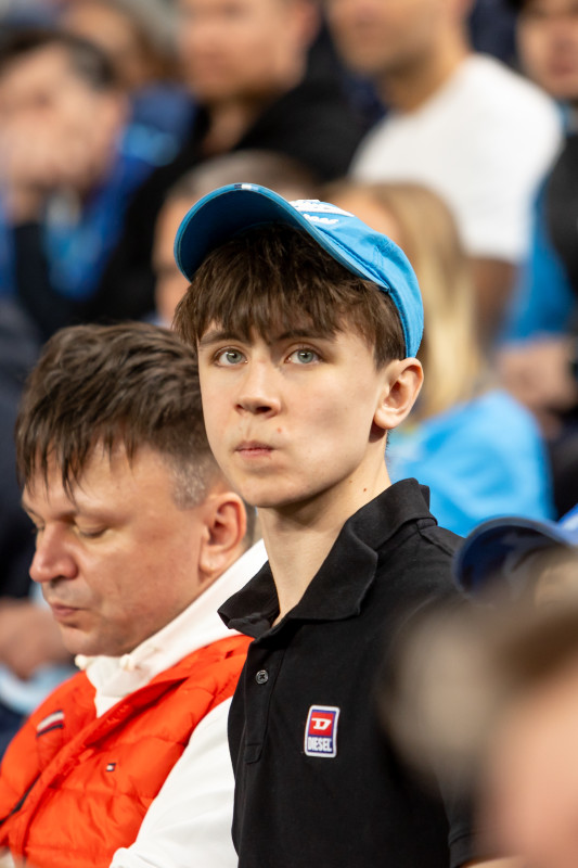 Болельщики на матче «Зенит» — «Спартак»