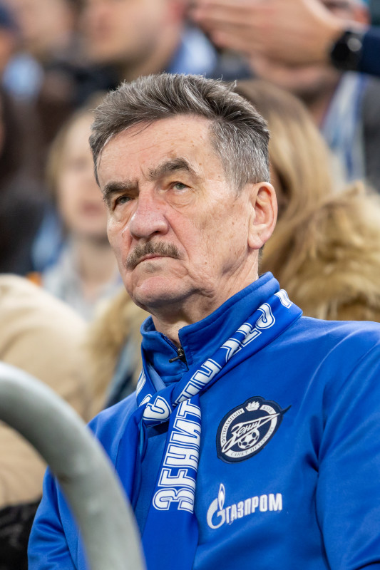 Болельщики на матче «Зенит» — «Спартак»