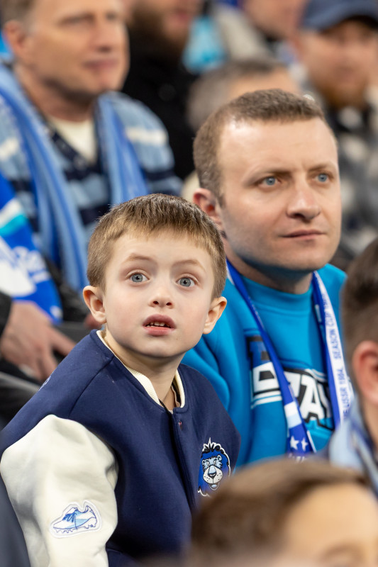 Болельщики на матче «Зенит» — «Спартак»