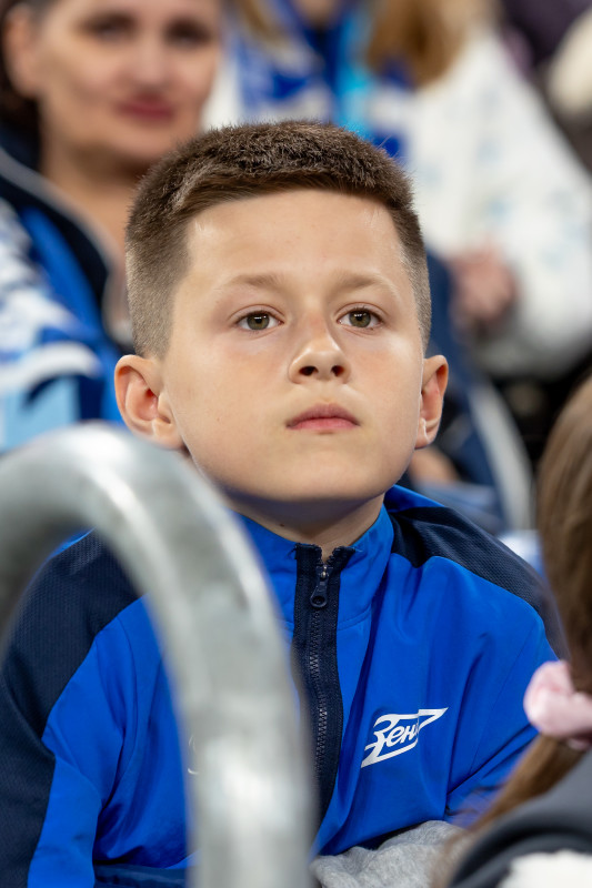 Болельщики на матче «Зенит» — «Спартак»