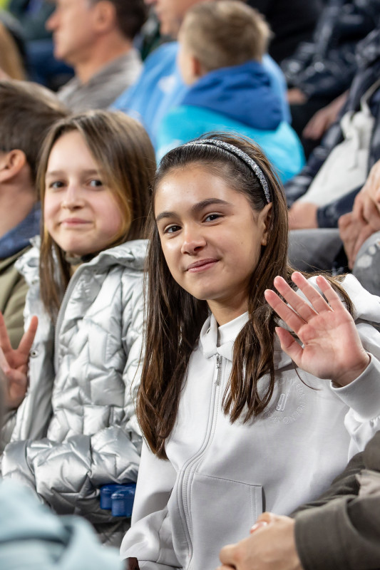 Болельщики на матче «Зенит» — «Спартак»