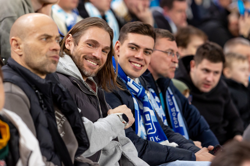 Болельщики на матче «Зенит» — «Спартак»