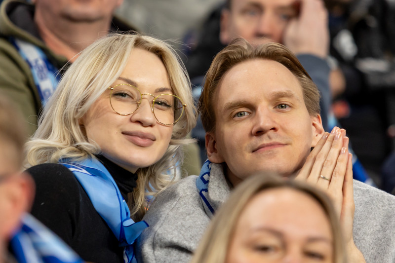 Болельщики на матче «Зенит» — «Спартак»