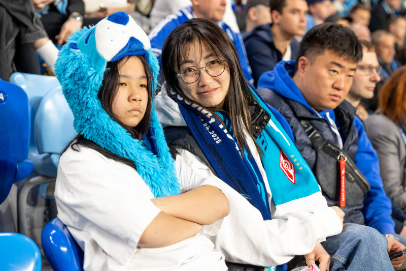 Болельщики на матче «Зенит» — «Спартак»